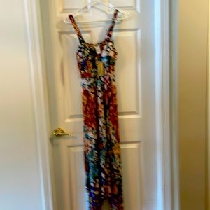 Cute scalloped bottom sundress. Built in bra.